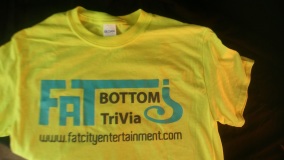 Fat Bottom Trivia Host T-shirt