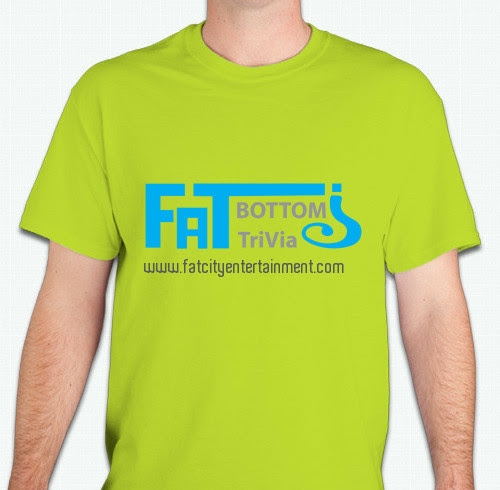 Fat Bottom Trivia Host T-shirt