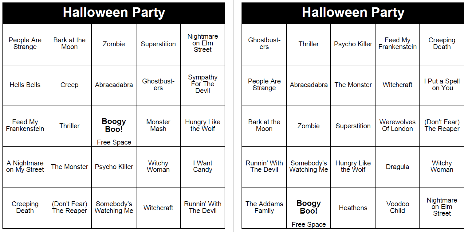 Halloween Party Trivia 2-Pack