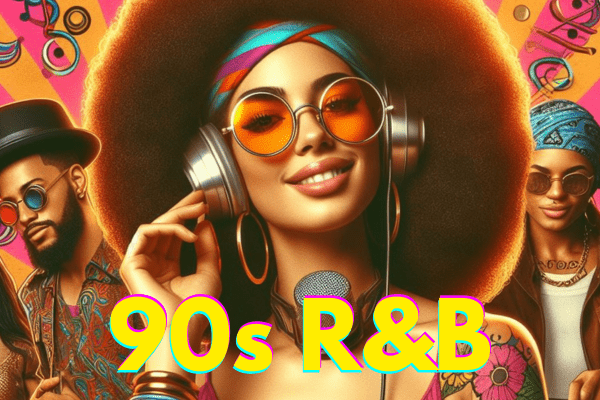 90s R&B - 250 Music Bingo Cards