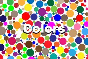 Colors - 250 Music Bingo Cards