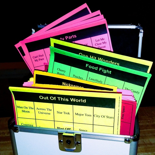 "Entertainers" Music Bingo 3-Pack