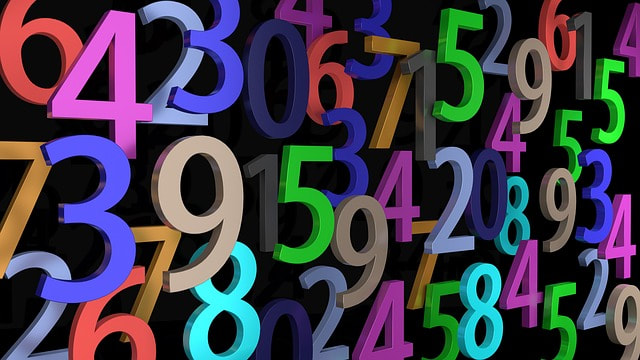 Numbers - 250 Music Bingo Cards