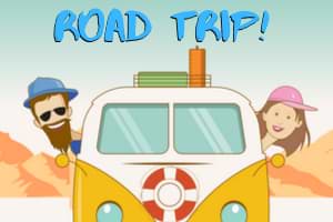 Road Trip! - 250 Music Bingo Cards
