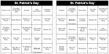 St. Patrick's Day - 250 Music Bingo Cards