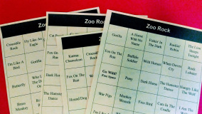 Zoo Rock - 250 Music Bingo Cards